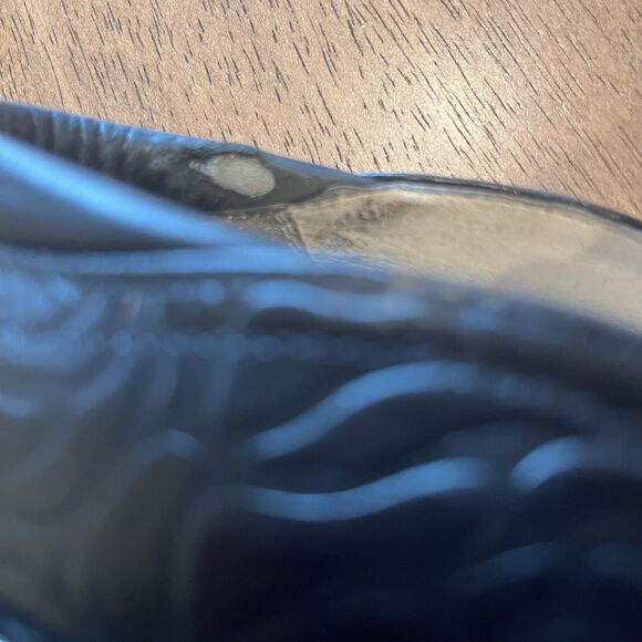 Alegria Deb 531 Debra Rose Embossed Black Leather Shoes Size 38 - 8-8.5 US - Picture 12 of 16